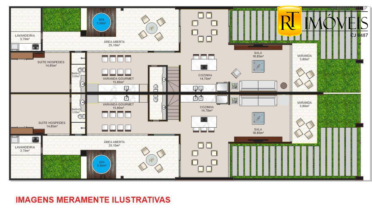 Casa à venda com 3 quartos, 170m² - Foto 3