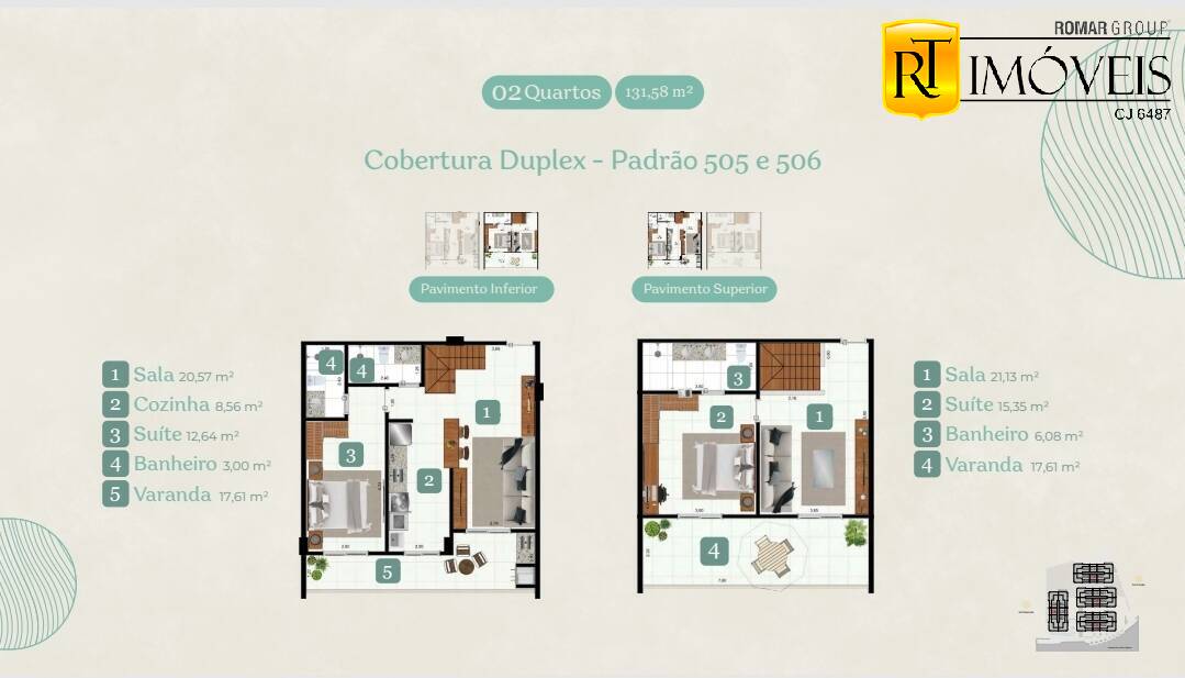 Apartamento à venda com 1 quarto, 64m² - Foto 20